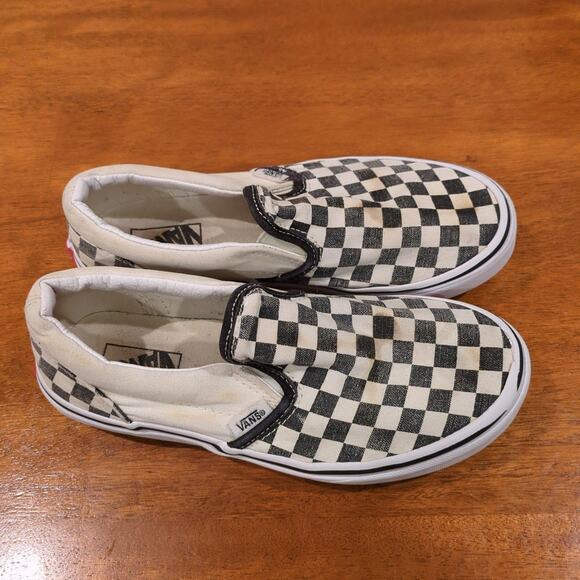 Vans Classic Slip On Checkerboard Big kids size 3 - Picture 2 of 4